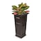 Mayne Nantucket Tall Planter - Espresso 4833-ES - alternate 2